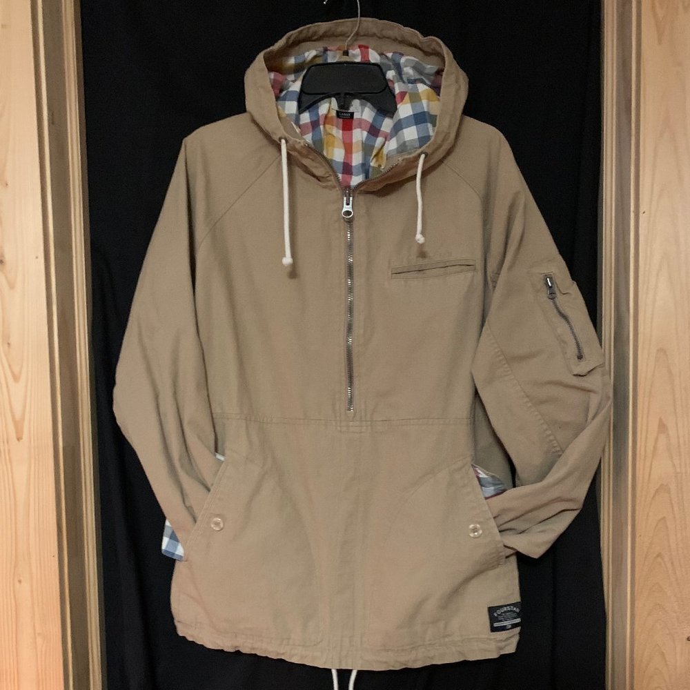 FOURSTAR Mariano Khaki Hoodie Jacket
